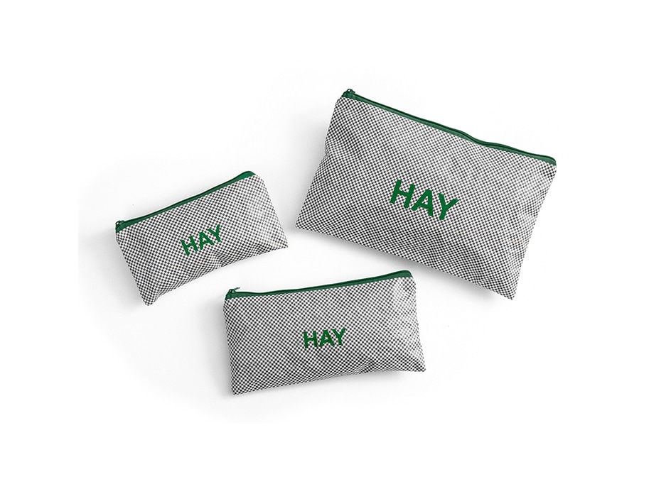 CANDY MONO WASH BAG-FLAT SET OF 3